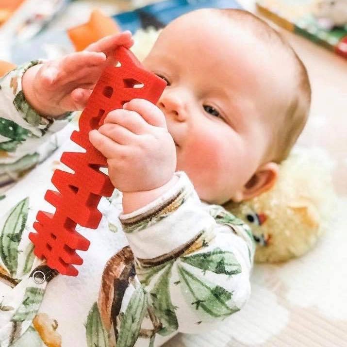 TeetheWord Teethers - Wholesale Teether (Not Clip-On) - Baby - #HANGRY red7