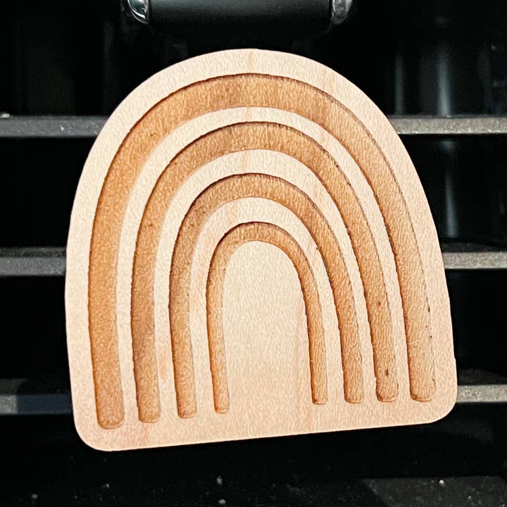 Diffuser Car Vent Clip // Wood Car Vent Clip for wholesale by Mountain Macrame Co.