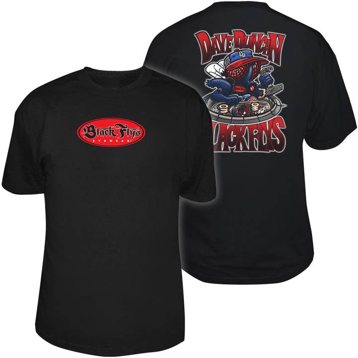 Duncan Fly Tee for wholesale by Black Flys Eyewear