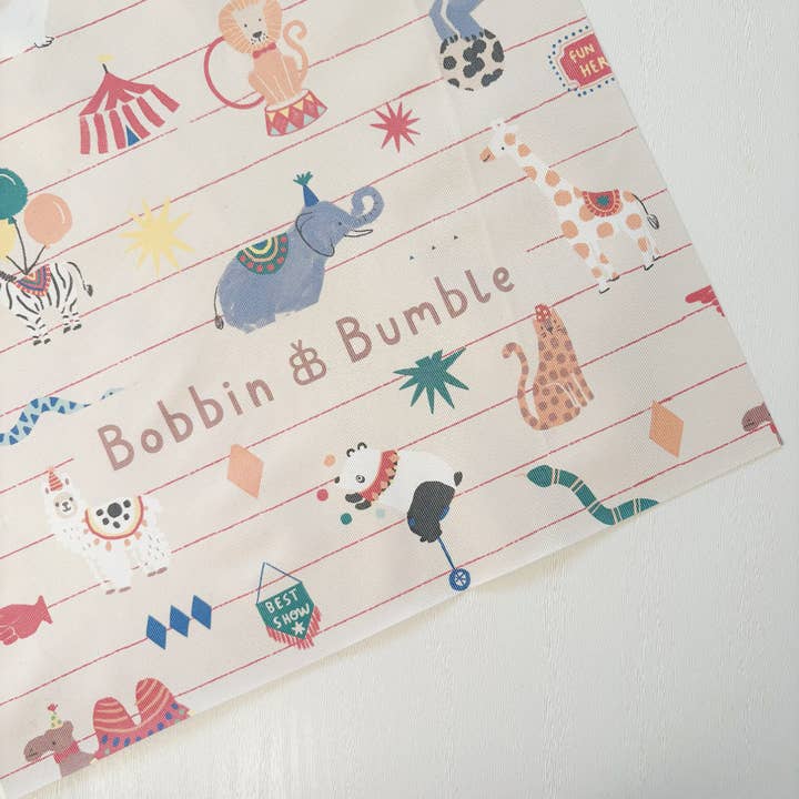 Circus Splash Mat for Messy Play for wholesale by Bobbin and Bumble - Baby Changing Mats