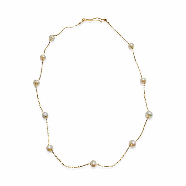 Delicate ketting - Ivory Pearl voor wholesale door Delisch Jewelry & Accessories