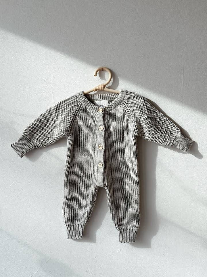 Eadaie Knit Onepiece Pewter for wholesale by Eadaie