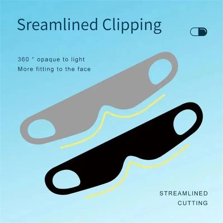 Bay & Loom - Wholesale Sleep/Eye Mask - Capsule Light-Blocking Eye Mask10