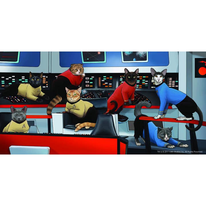 Chronicle Books - Wholesale Early Reader Book (6-8) - Star Trek Cats4