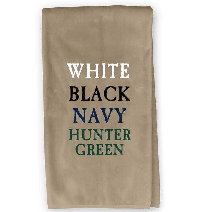 The Buffalo Works - Wholesale Tea Towel - Blank - Kitchen Towel WHITE3