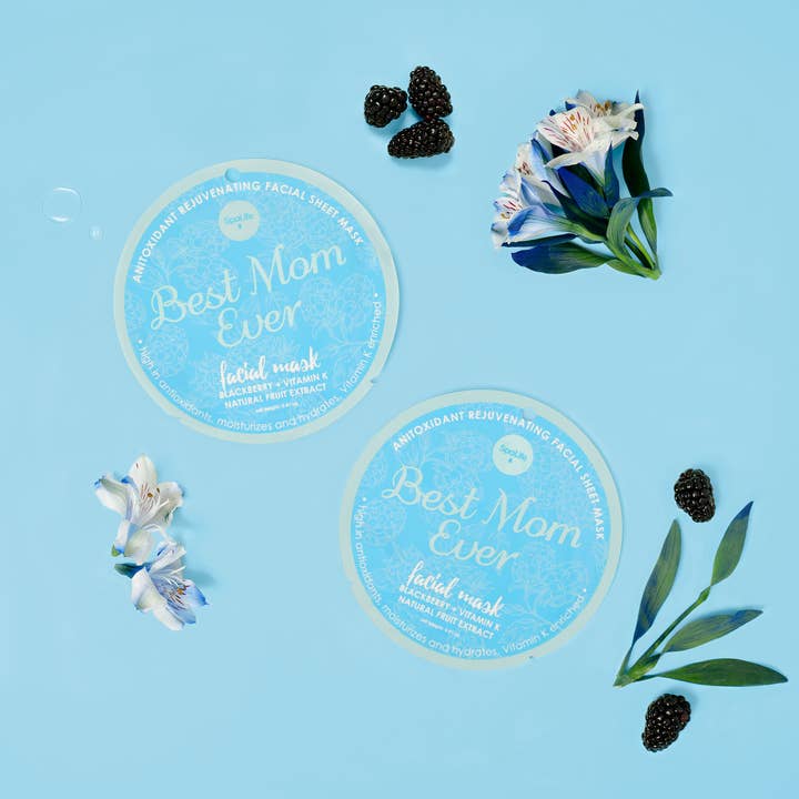 My Spa Life - Wholesale Skincare Face Mask - Mother's Day Rejuvenating & Soothing Facial Mask -10 Pk