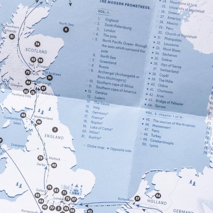 SCB - Vente Poster - Carte Mary Shelley : Frankenstein3