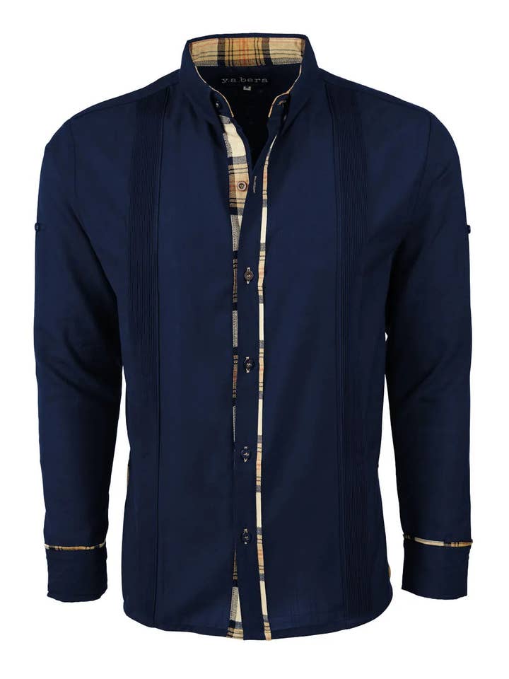 Y.A.Bera Clothing Modern Guayaberas - Wholesale Button Down Shirt - Men's - El Marino de Savile Guayabera4