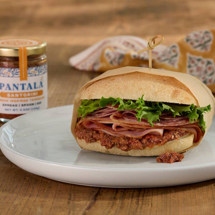 Pantala Premium Toppings - Wholesale Tapenade - Santorini Greek Inspired Tapenade Spread with Feta1