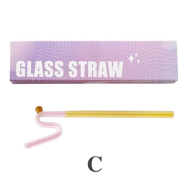 IVORE.GROUP (We cover All Import duty) - Vente Paille - Pailles en verre au design artistique coloré2