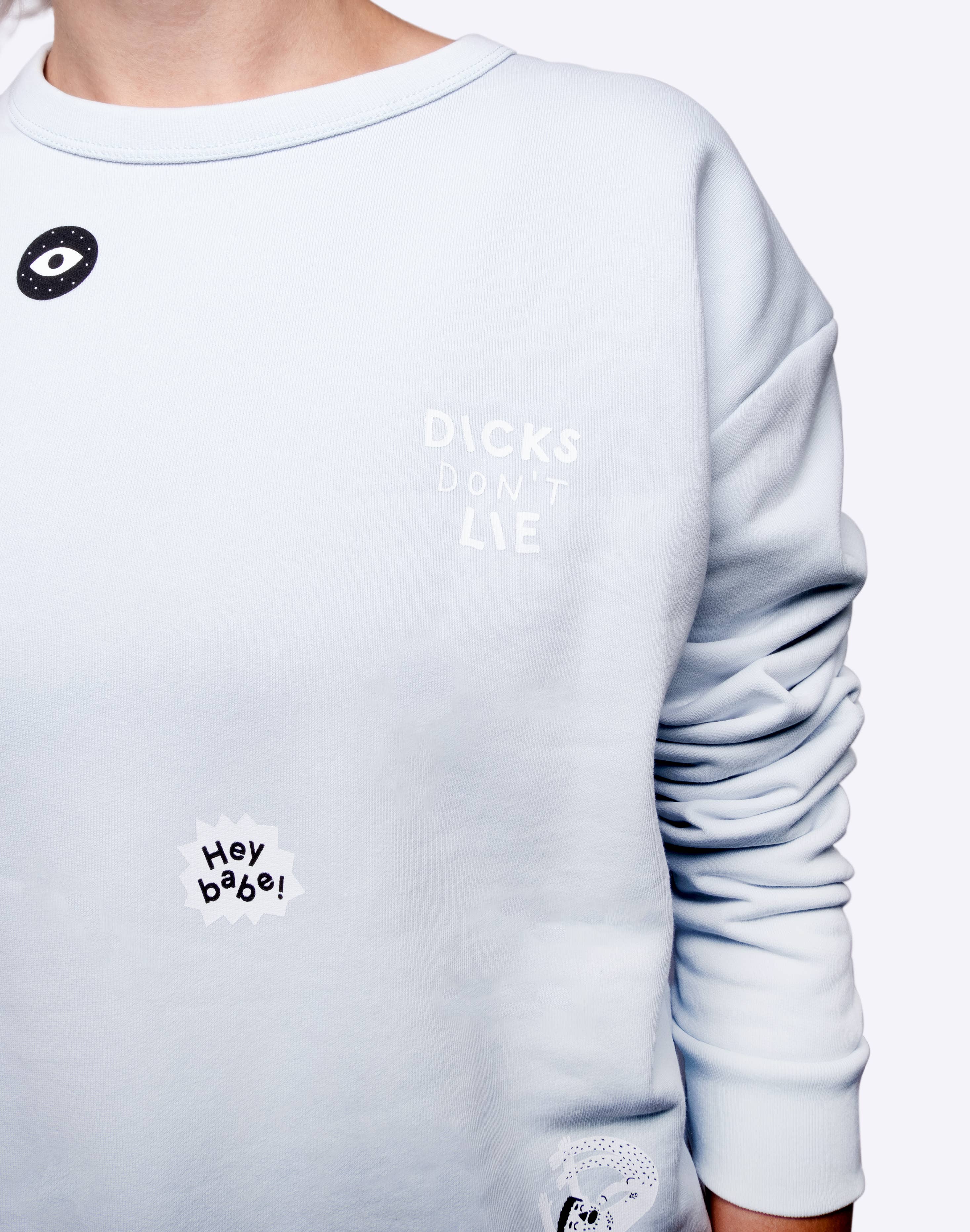 Dicks Don't Lie - Wholesale Graphic Sweatshirt - Unisex - Sweatshirt - Hey Babe4