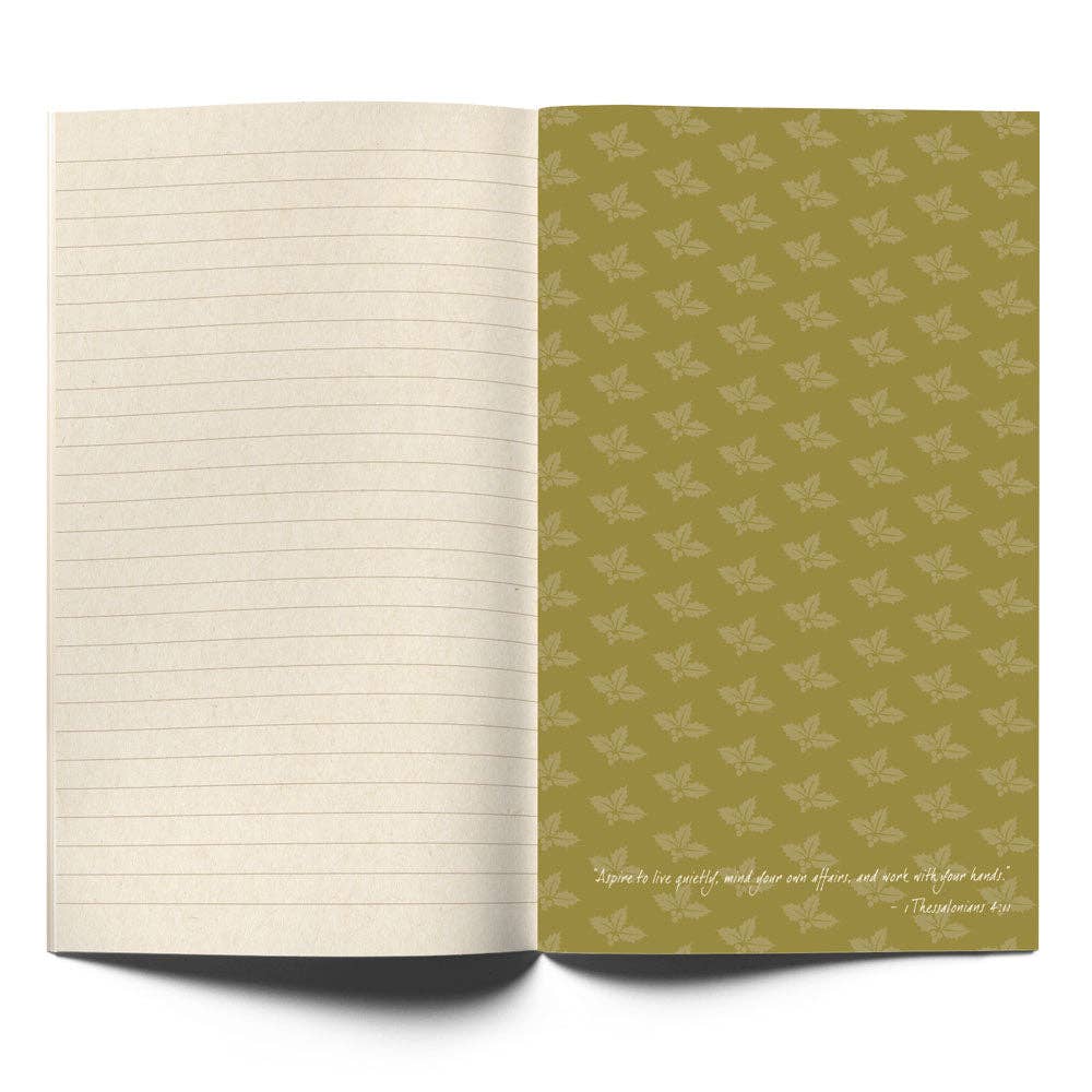 David Arms - Wholesale Notebook - “Comfort & Joy” Softcover Notebook3