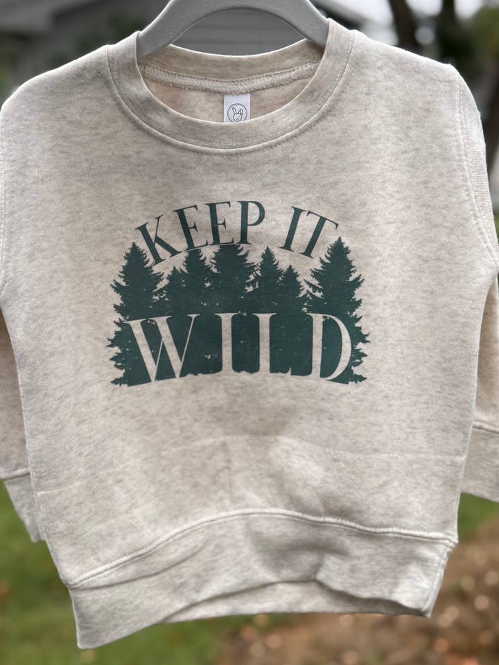 Lil Cactus Blossoms - Wholesale Sweatshirt - Kids - Keep It Wild - Toddler Crew0