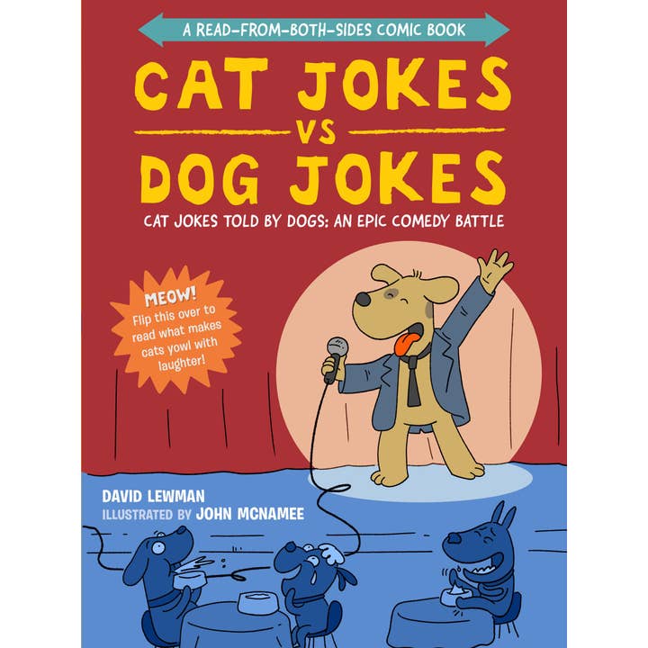 Hachette Book Group - Wholesale Humor - Cat Jokes vs. Dog Jokes/Dog Jokes vs. Cat Jokes