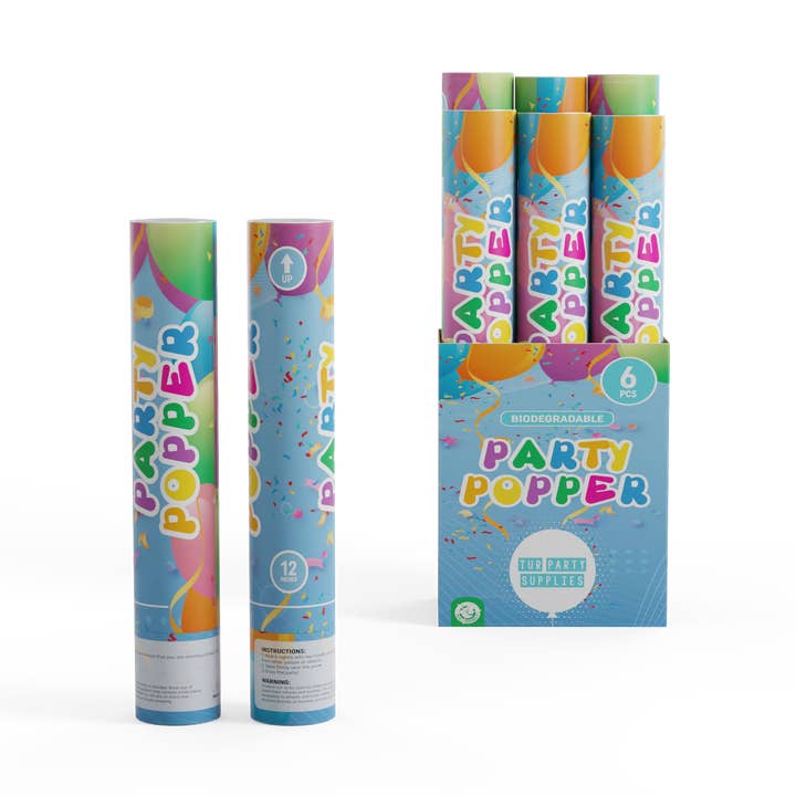 TUR Party Supplies - Wholesale Confetti - Confetti Cannons - Biodegradable3