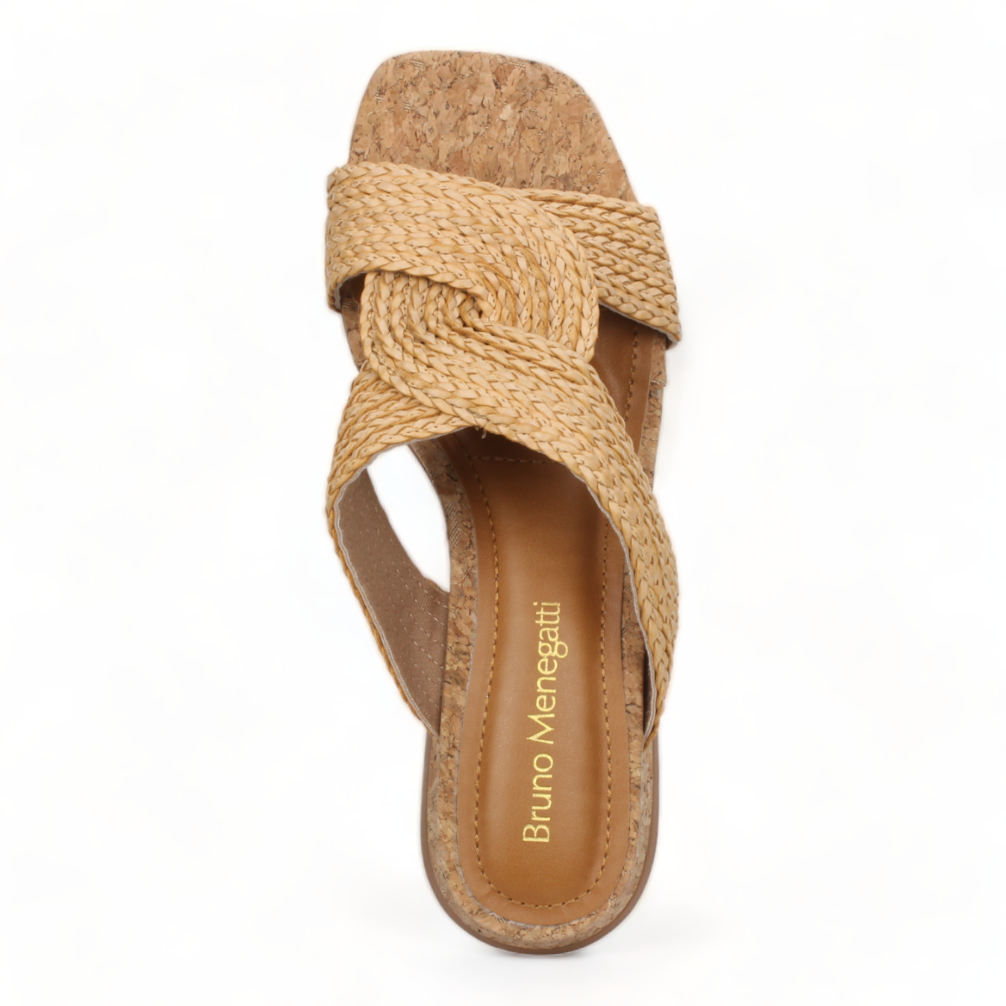 Bruno Menegatti - Wholesale Low Heels - Women's - Bruno Menegatti Verina Sandals Straw/Cork2