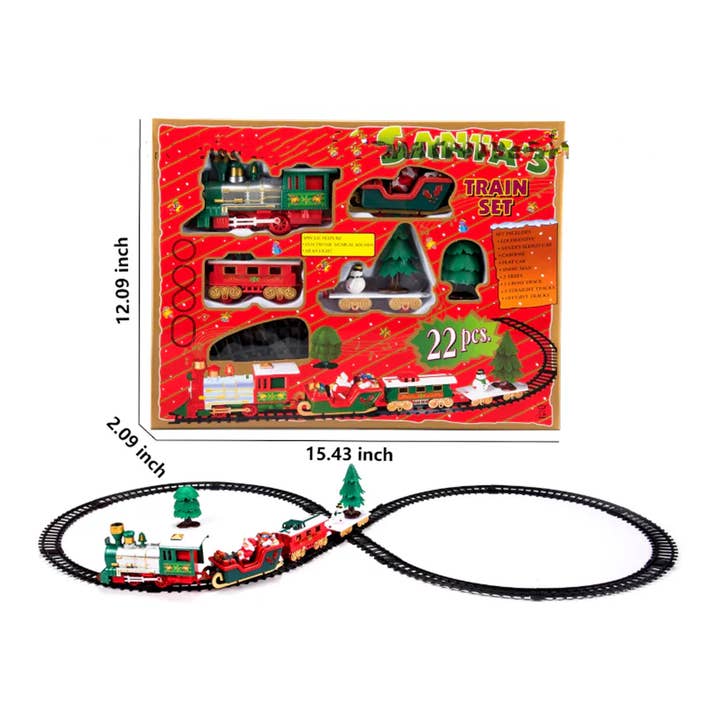 Pagdee Kids Juniors - Wholesale Toy car/truck – Child - Holiday Décor Electrical Train Track Set For Kids