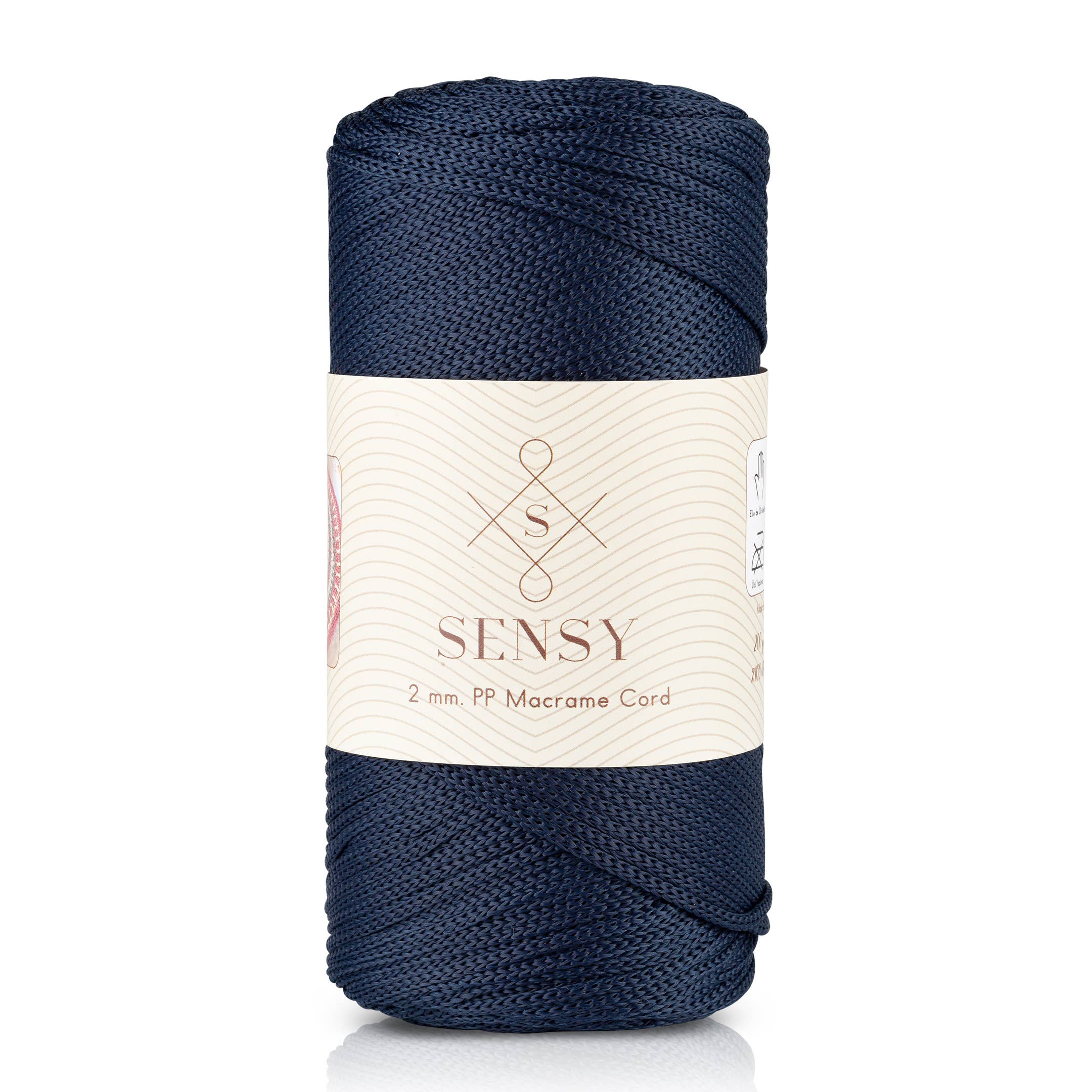 Sensy - Wholesale Garen - Sensy Premium 2 mm macramékoord van 100% polyester - 251 yards (230 meter)22
