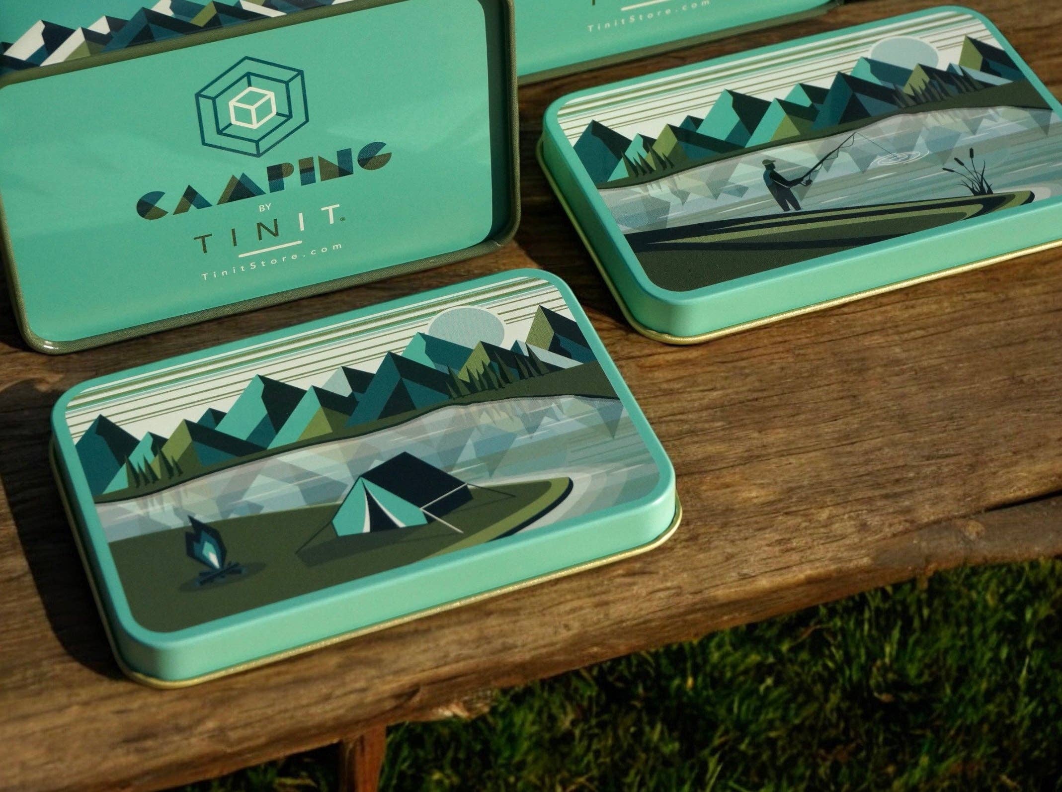 TINIT - Venta al por mayor Cajas decorativas - Lata de Camping TINIT6