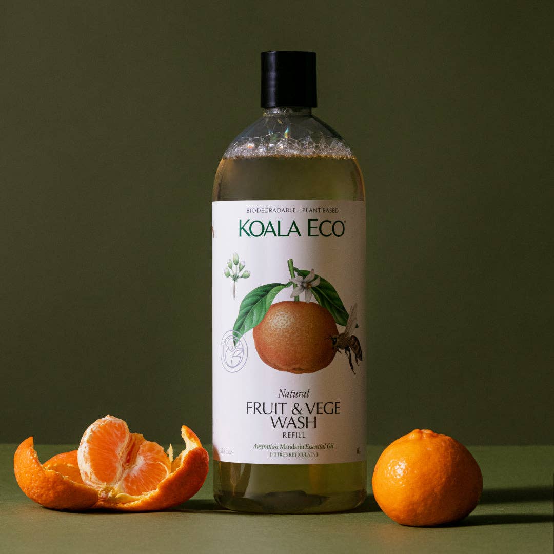 KOALA ECO - Wholesale All-purpose cleaning spray - Mandarin Fruit & Vege Wash - Refill1