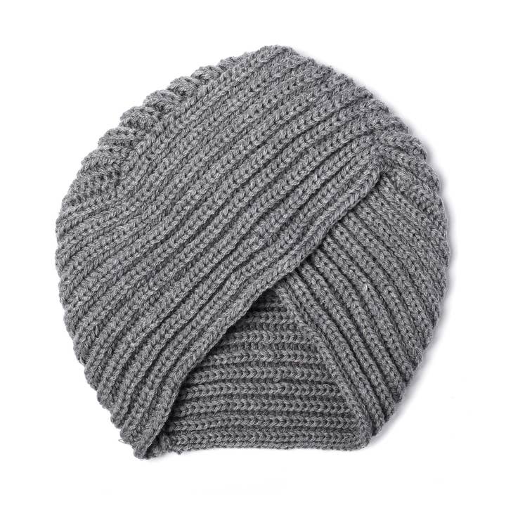 Turbante gris para niñas para venta al por mayor de Born To Love