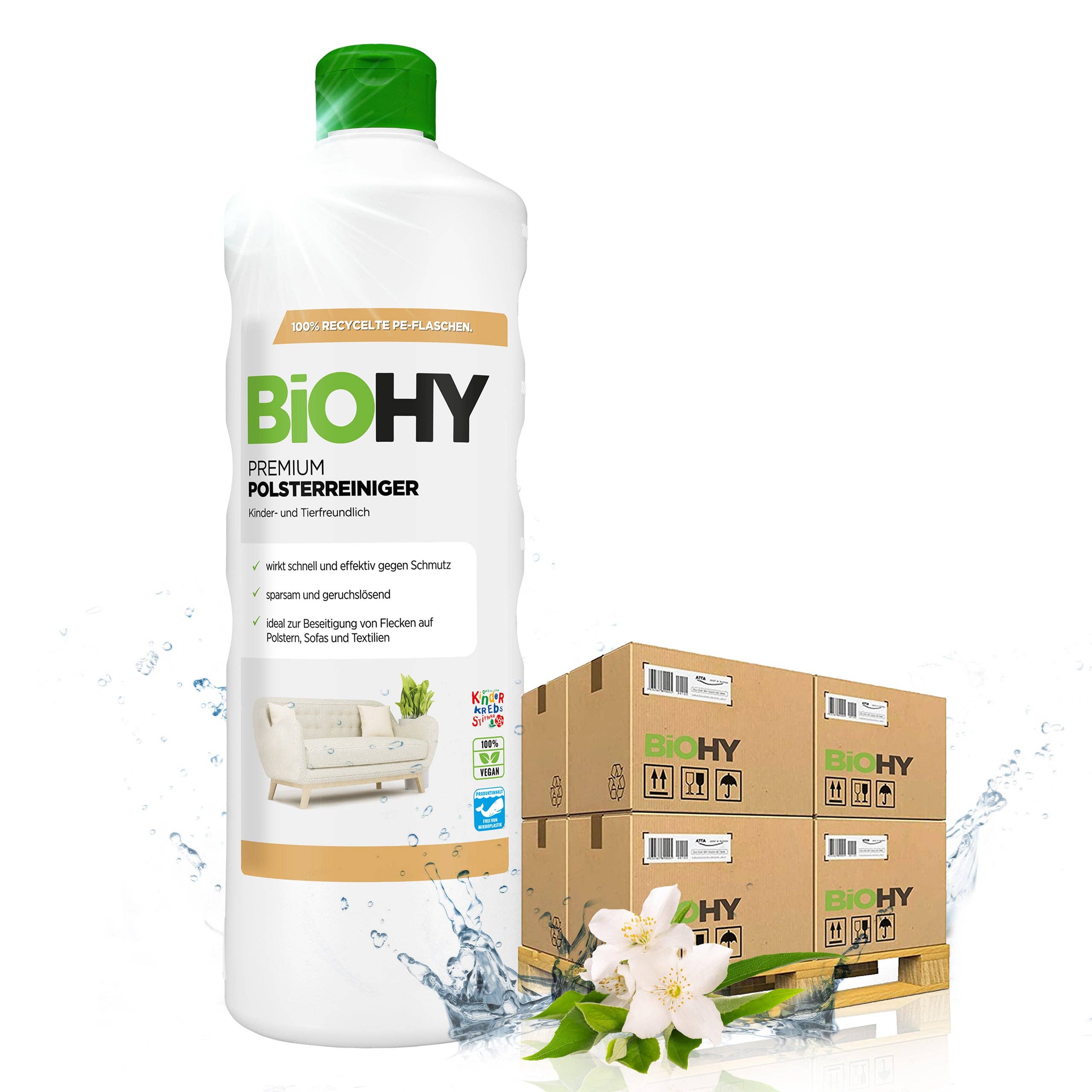 BiOHY - Wholesale Retailer Display - Home & Living - Premium upholstery cleaner, textile cleaner, upholstery cleaning agent, sofa cleaner, B2B5