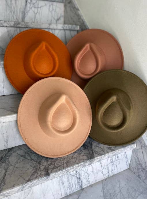 Love and Thyme - Wholesale Fedora - Women's - Vegan Felt wide Brim Rancher Hat7