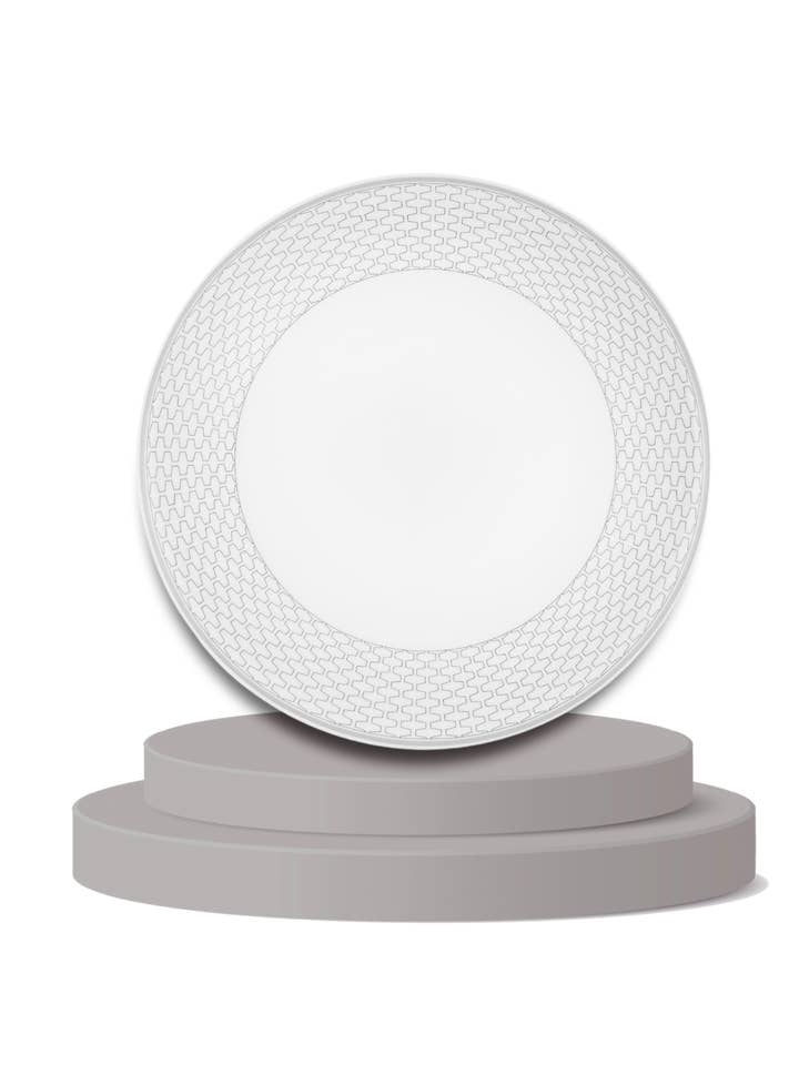 „Gitteret“ premium termisk plade (28 cm) for engroshandel hos Maceo Paris