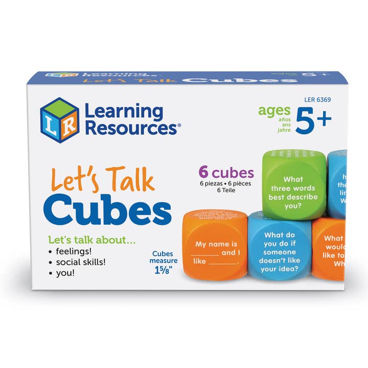 Learning Resources - Wholesale Toy Set - Kids - Let’s Talk Cubes