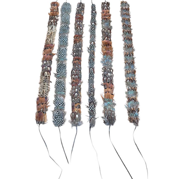 Nati Natash - Wholesale Hat Accessory - Women's - Feather hat band with strap