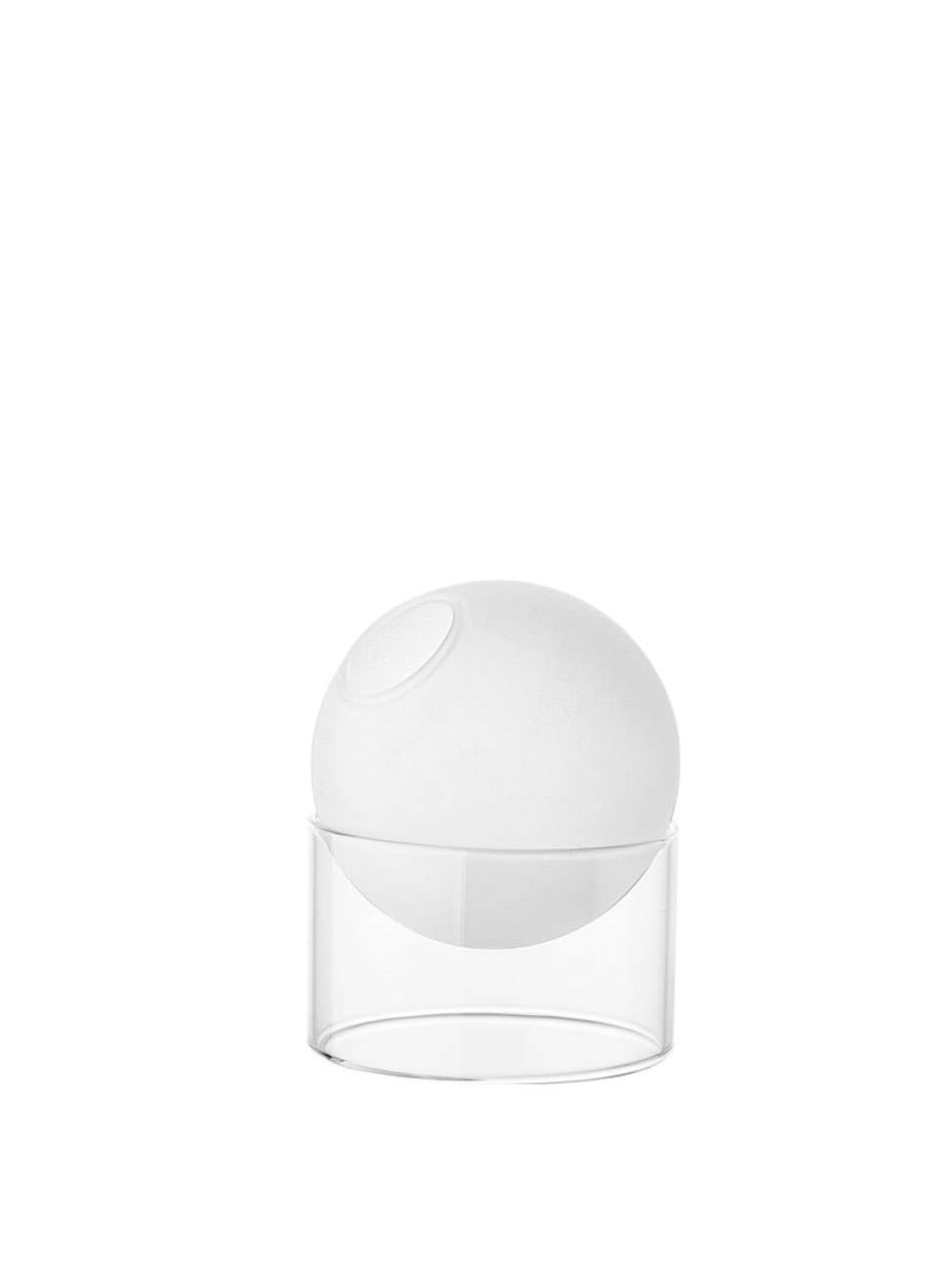 TUTU Home – wholesale Vas – "Rund" vit glasvas för hydroponik1