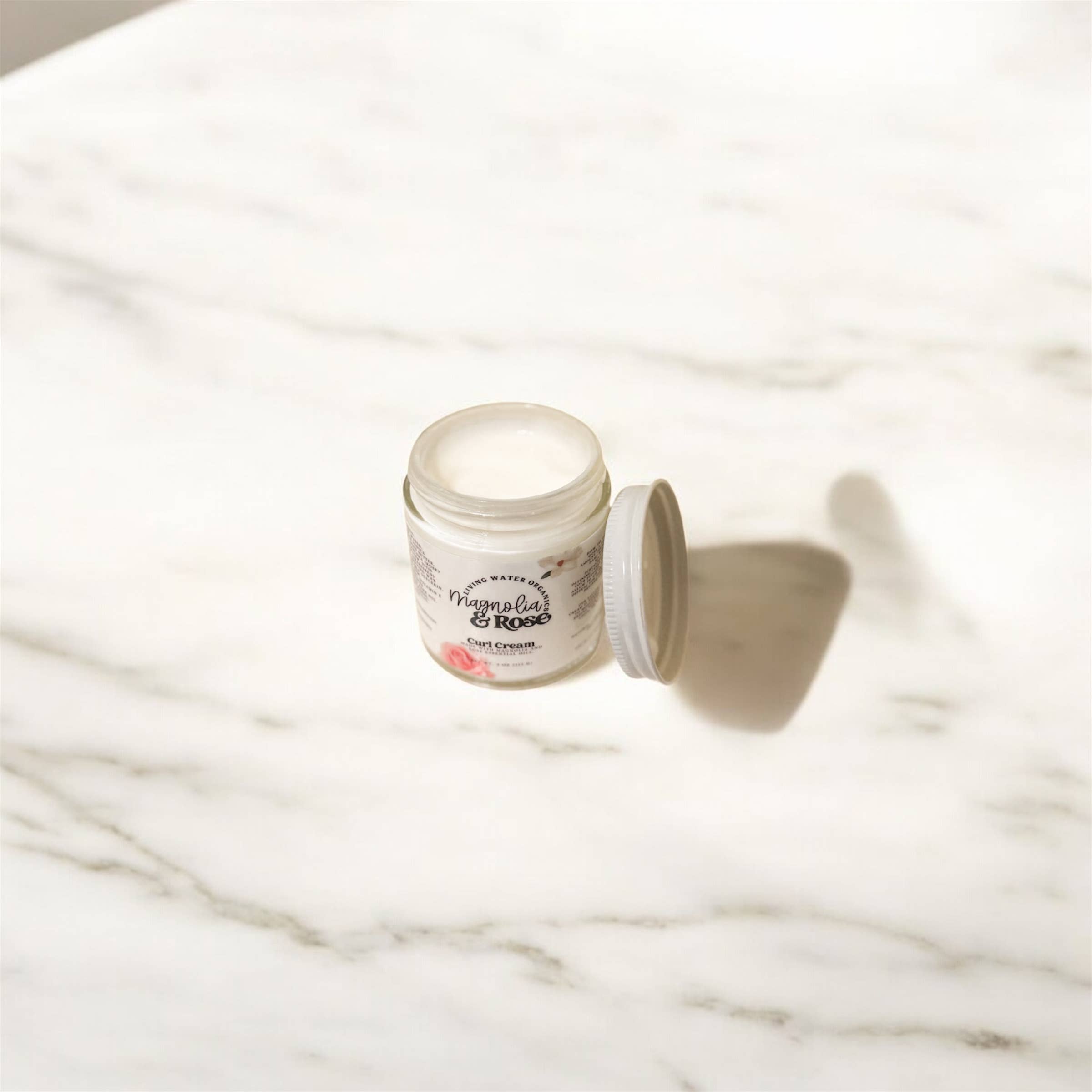 Living Water Organics - Wholesale Hair Styling Gel/Mousse - Magnolia & Rose Curl Cream1