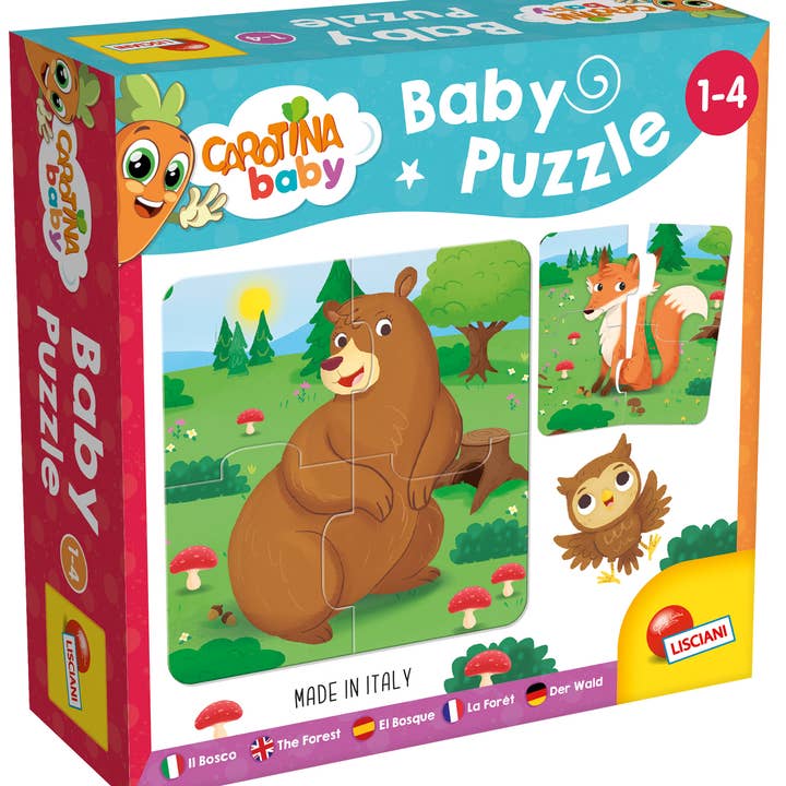 Carotina Baby Puzzle The Forest for wholesale by Liscianigiochi IT