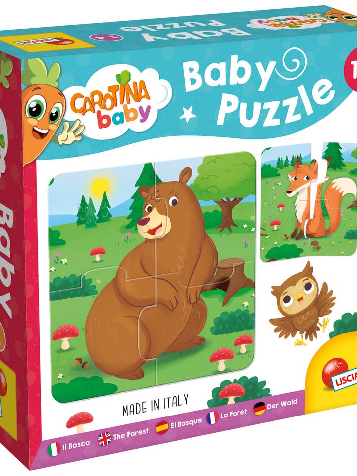 Carotina Baby Puzzle The Forest for wholesale by Lisciani