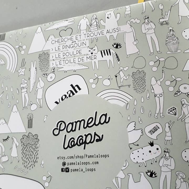 Pamela Loops - Wholesale Poster - Cherche et trouve Tonton "Tu vas être tonton !"1