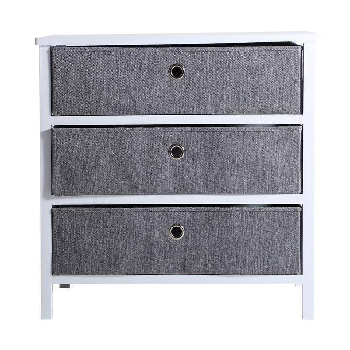 Cómoda Sire, De Madera Dm, En Color Blanco, De 60X34X60cm para venta al por mayor de B&B