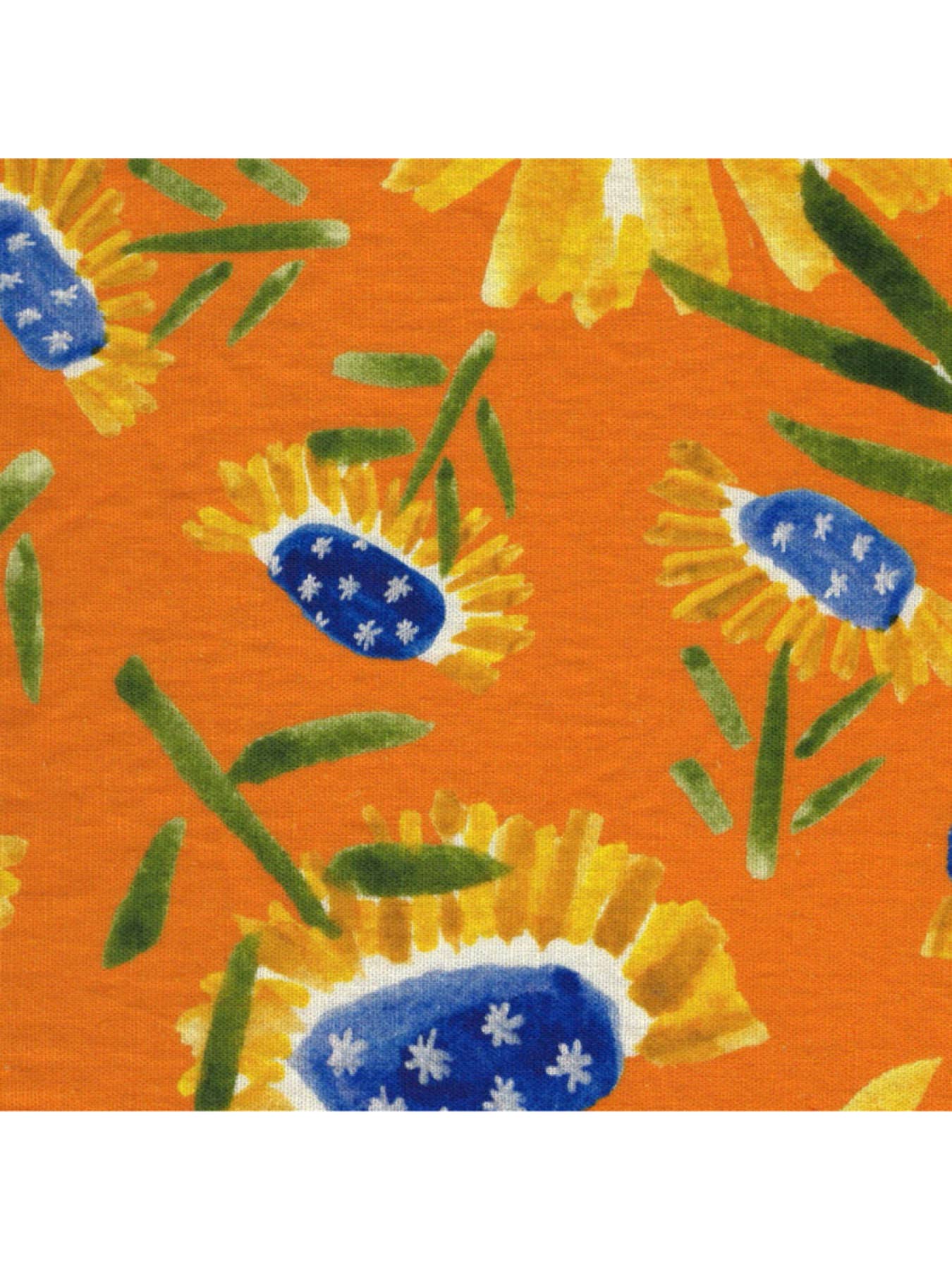 233106-ORANGE MULTI | Jani | Fit & Flare Dress With Pockets for wholesale on Faire3