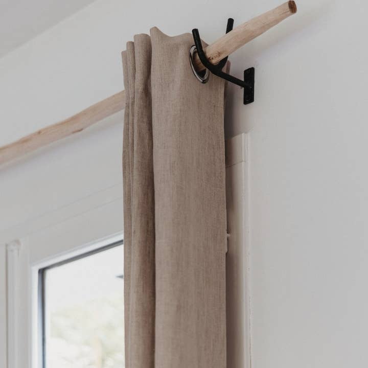 COSYDAR-DECO - Venta al por mayor Barras de cortina - Barra de cortina COSYCHIC 100 cm - con 2 soportes de pared0