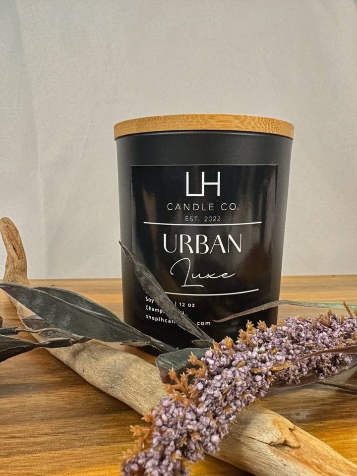 Urban Luxe Boutique Candle for wholesale by LH Candle Co. (Formerly LH Mercantile)