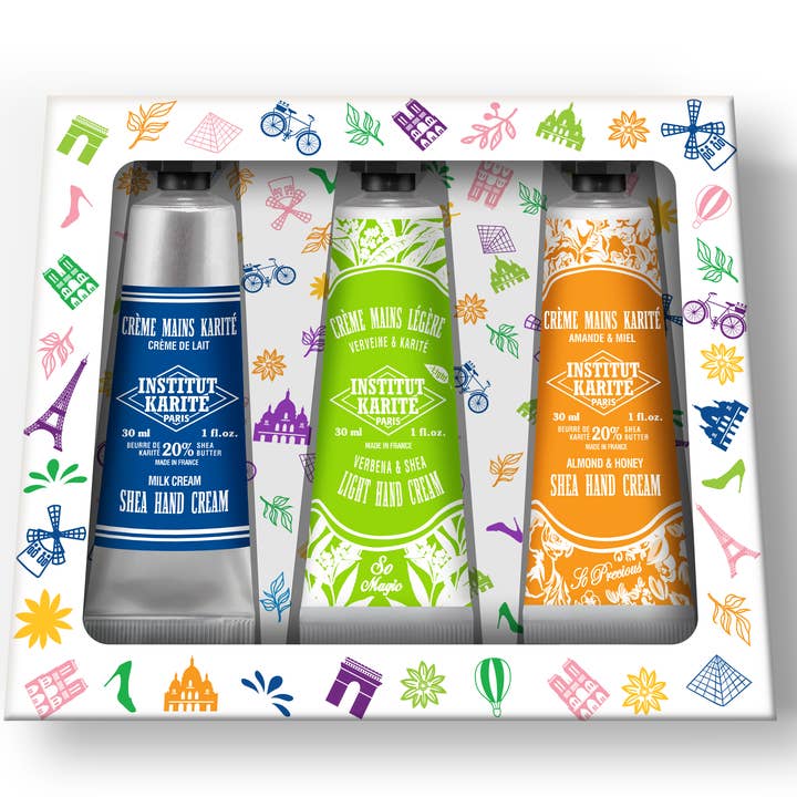 Institut Karité Paris - Wholesale Hand Cream/Lotion - Parisian Trio - 3 Hand Creams without cases