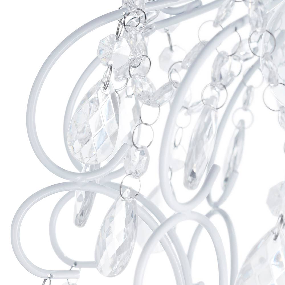 Matt White Shabby Chic Chandelier Style Pendant Ceiling for wholesale on Faire2