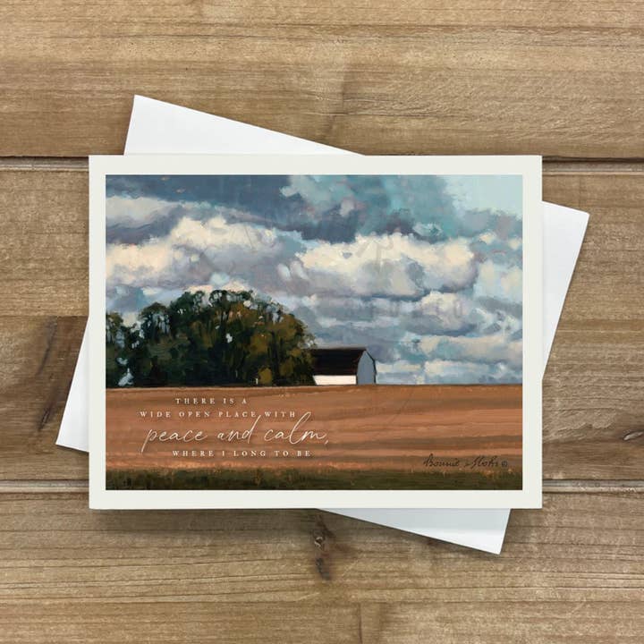 Bonnie Mohr Studio - Wholesale Everyday Greeting Card - Card - A Peaceful Place0