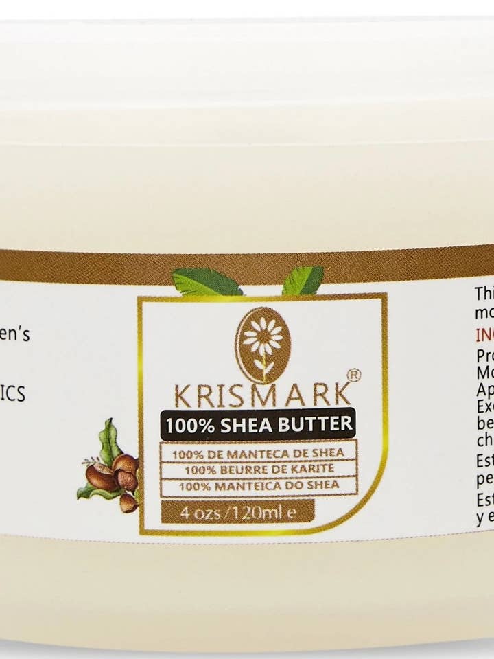 100% Shea Butter for wholesale by Krismark Cosmetics USA Inc.