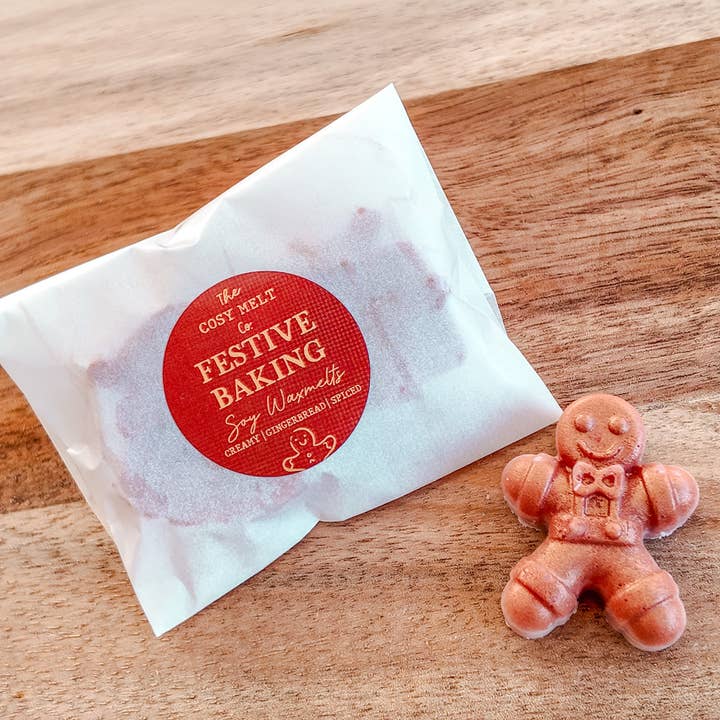 Festive Baking Wax Melts for wholesale by The Cosy Melt Co.