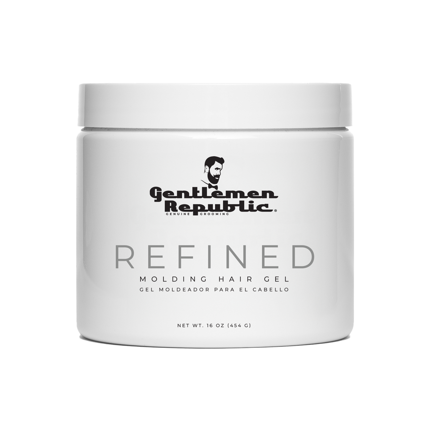 Gentlemen Republic - Wholesale Hair Styling Gel/Mousse - 16 oz Refined Hair Gel with Pump2