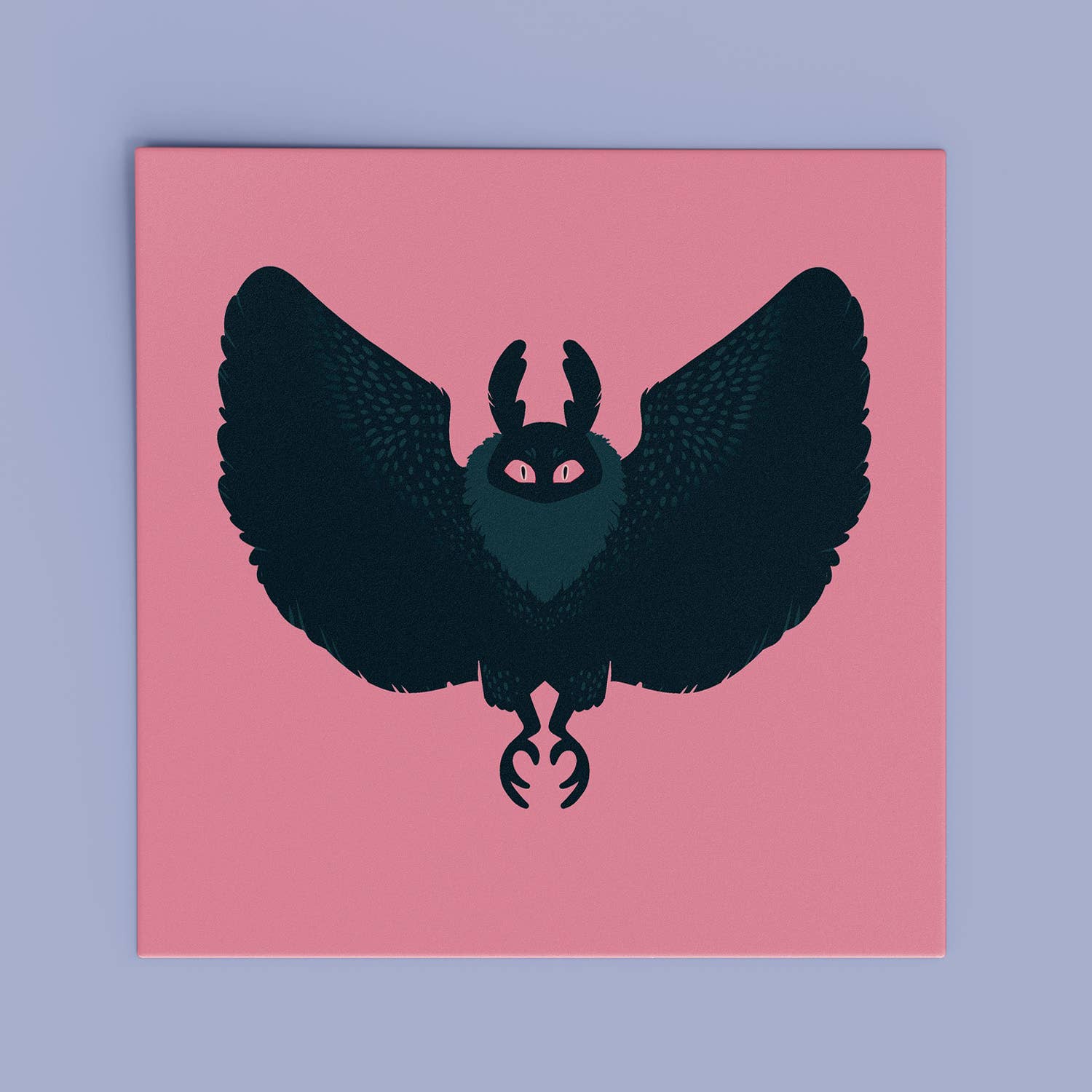 Curious Nature Studio - Wholesale Art Print - Mothman • Art Print0