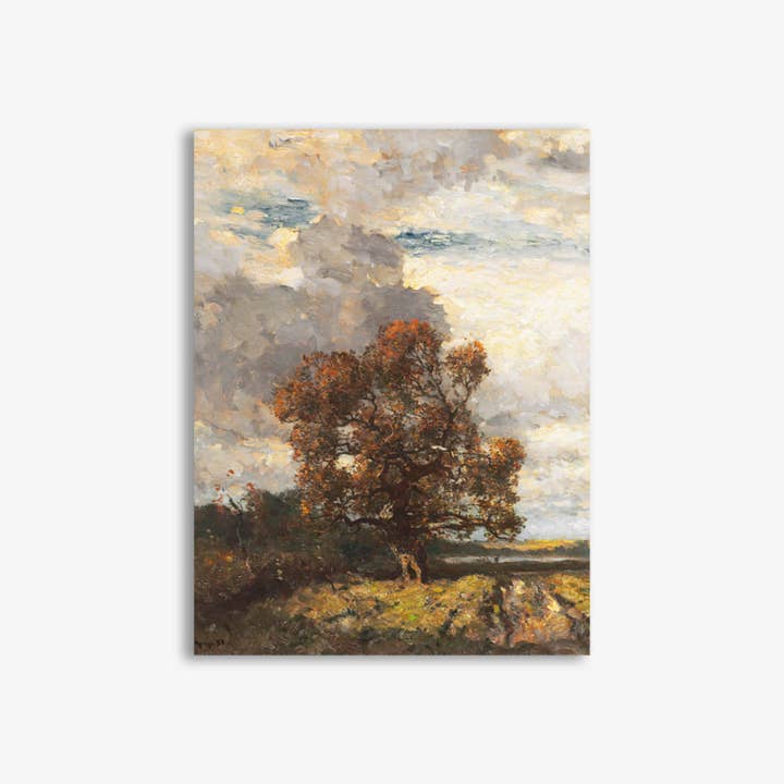 Paper House Print Shop - Wholesale Art Print - Oak Tree In Fall Art Print1