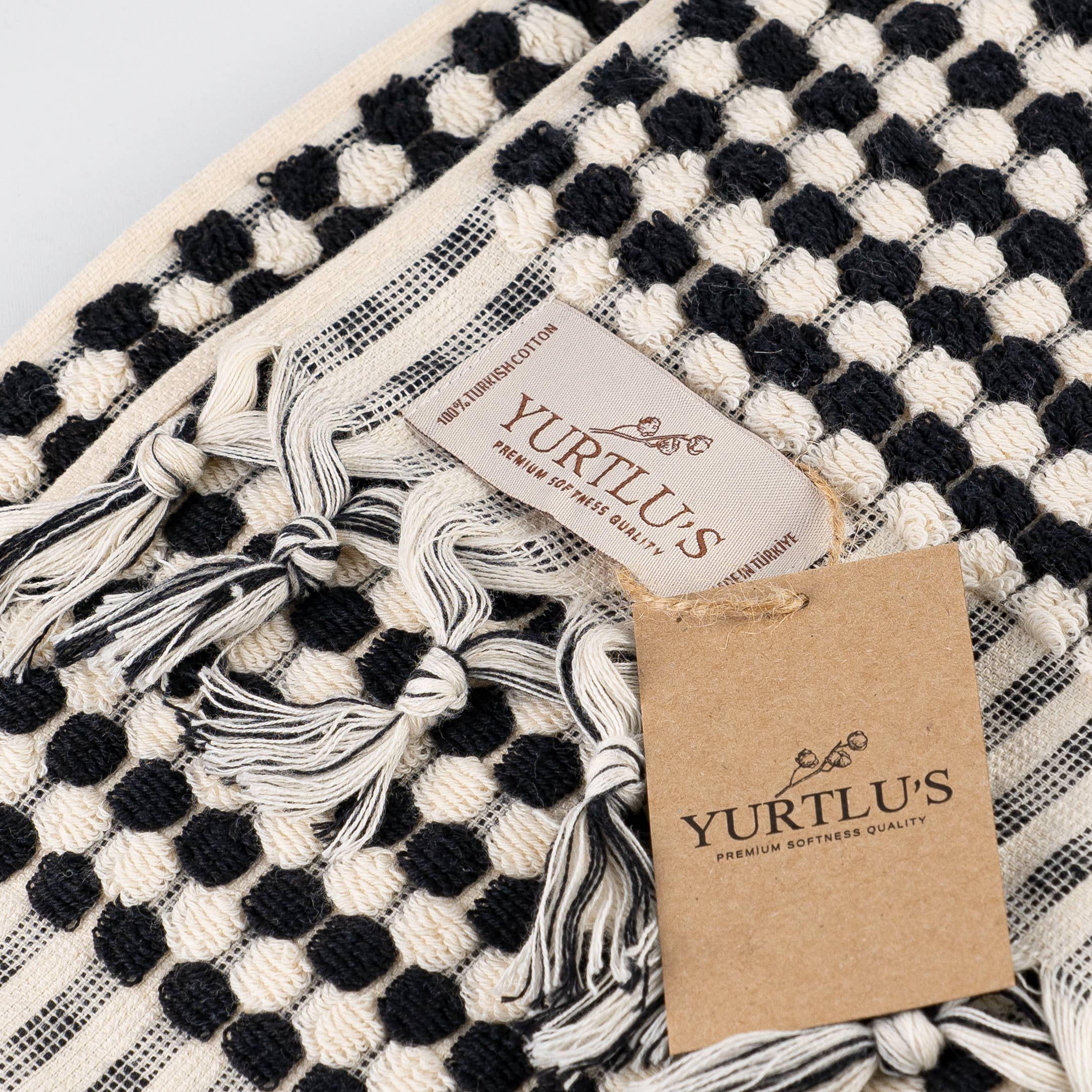 YURTLUS – wholesale Hand towel – Organic Bubble Series- Hand Towel 18x 37,Soft Thick Towel, Kitchen Towel26