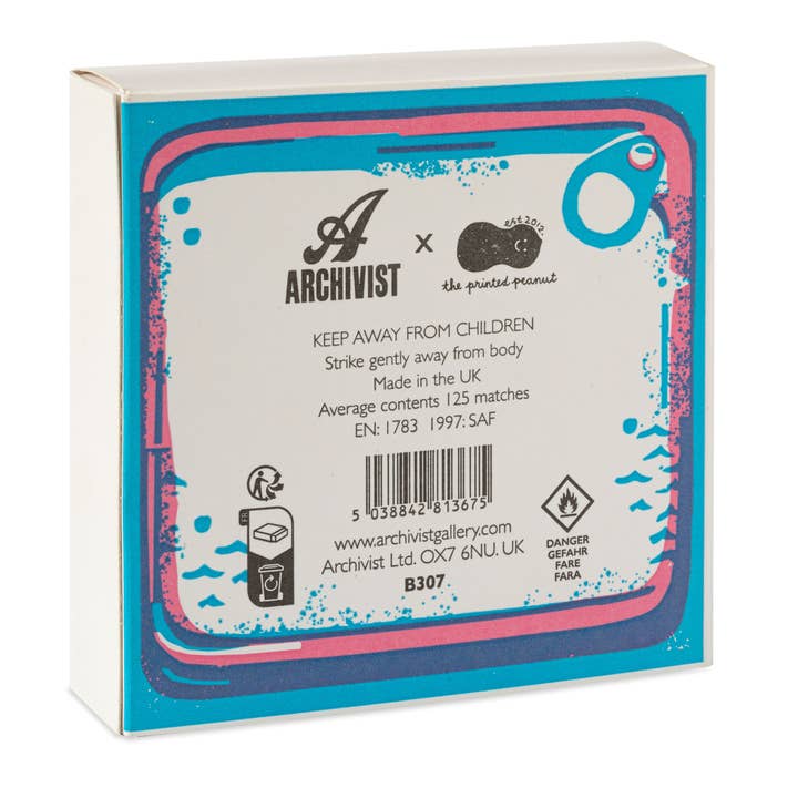 Archivist Gallery - Wholesale Matches - Better Together Sardines | Square - Safety Matches