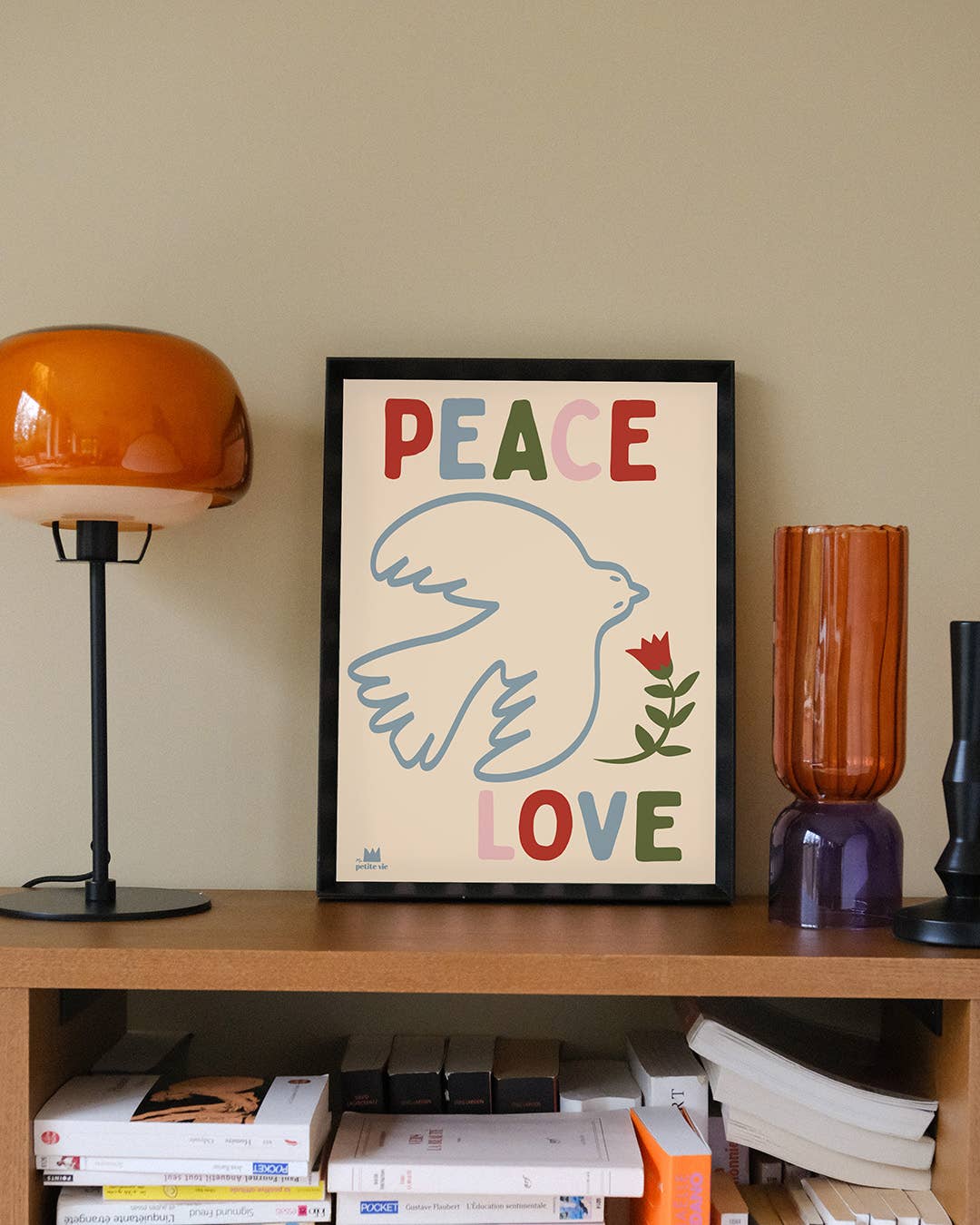 Ma Petite Vie – wholesale Poster – Poster - Peace and love (30 x 40 cm)1